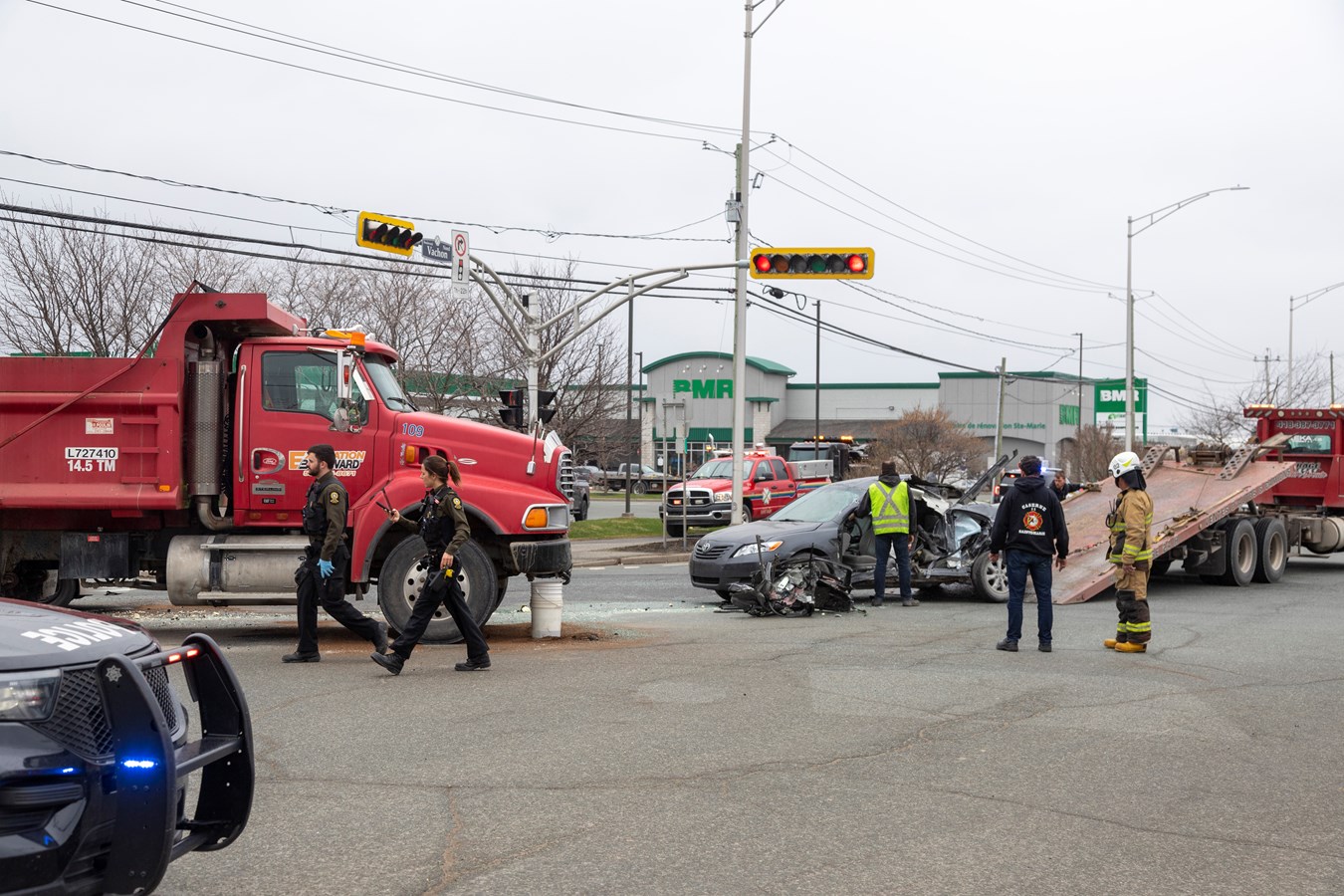 Deux personnes gravement blessées dans une collision