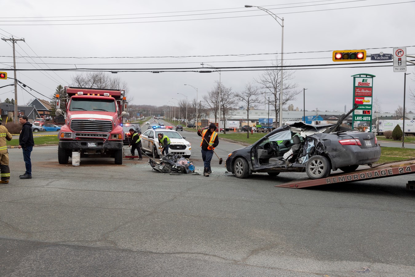Deux personnes gravement blessées dans une collision