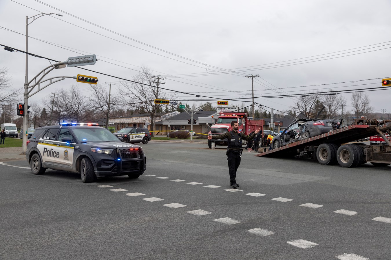 Deux personnes gravement blessées dans une collision