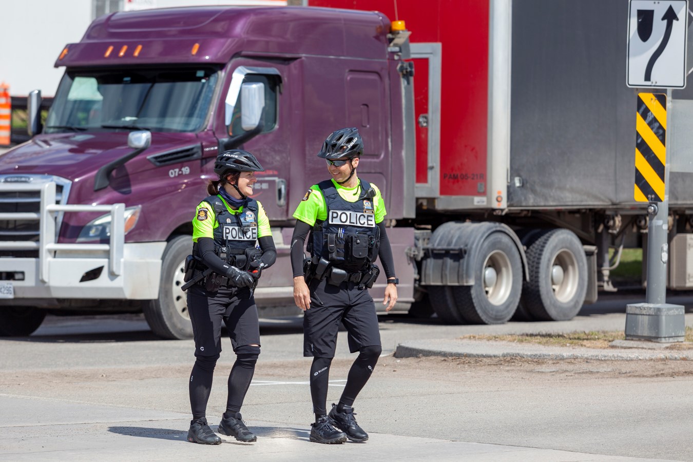 Lancement de l'opération nationale concertée Partage de la route
