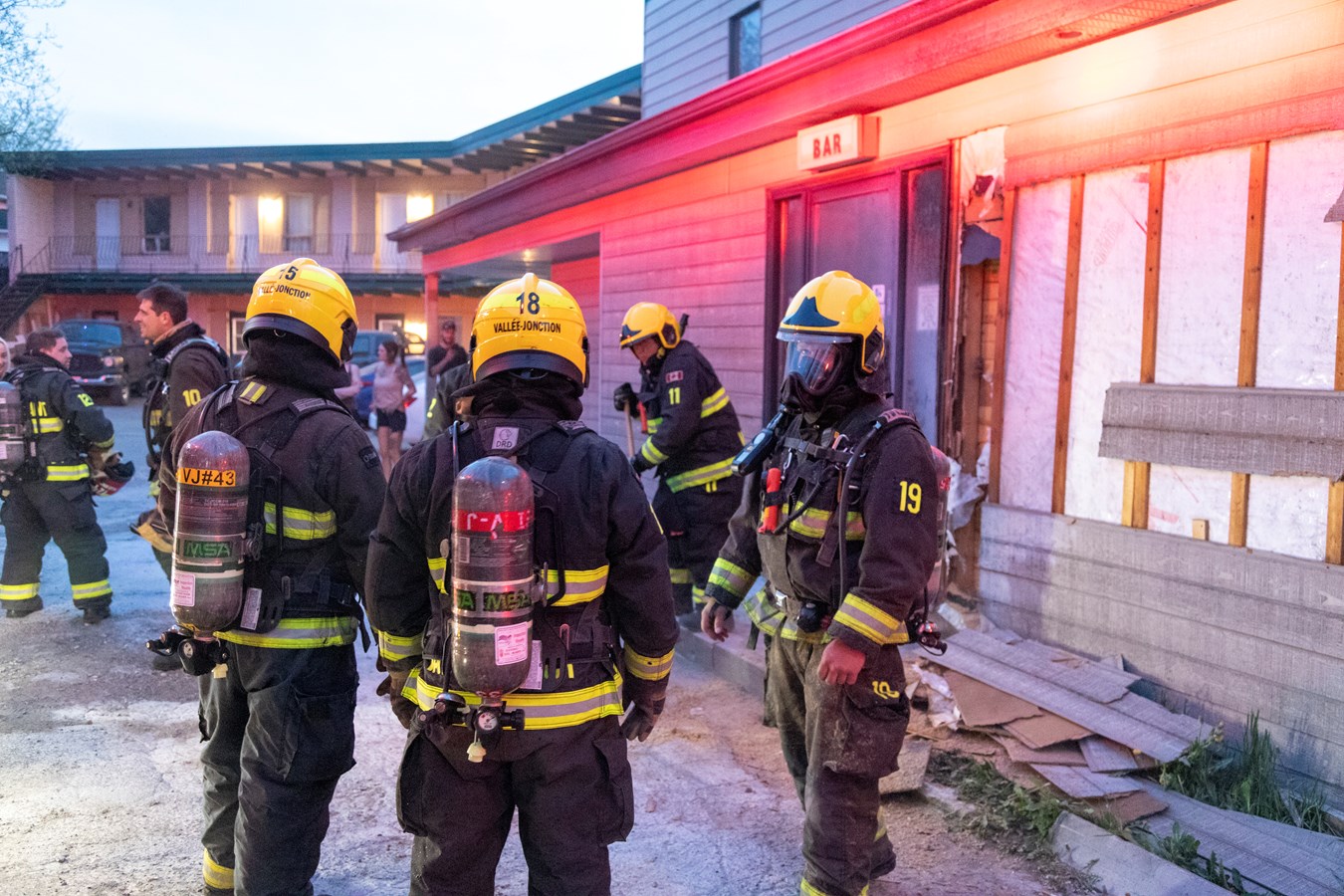 Deux incidents en Beauce