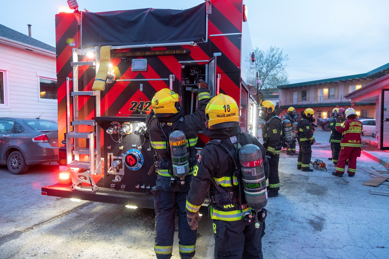 Deux incidents en Beauce
