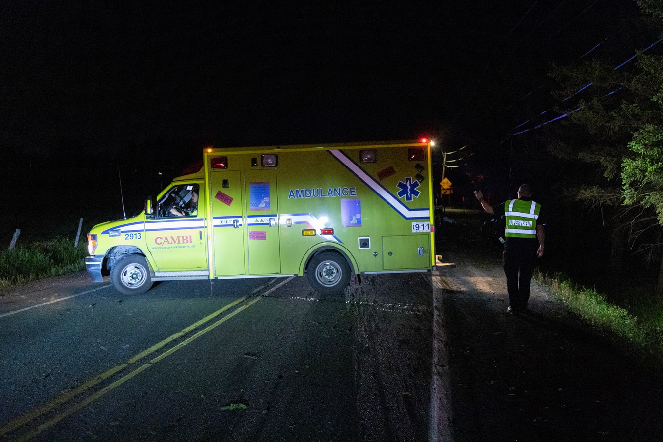 Une sortie de route à Saint-Georges fait un blessé léger