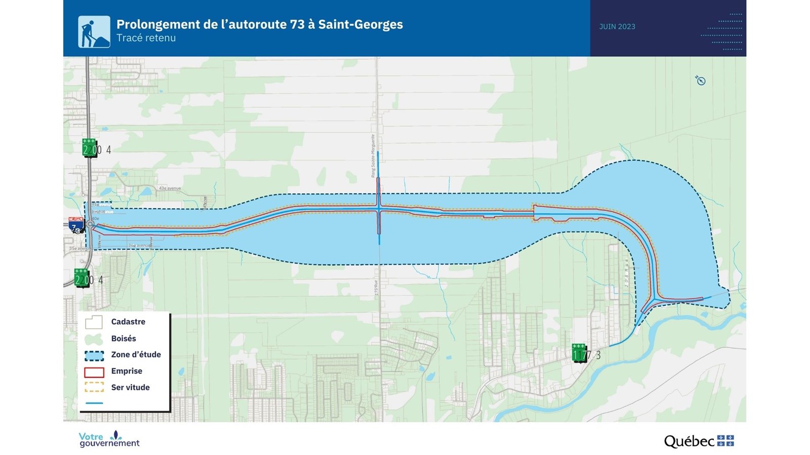 Prolongement de l'A73: la consultation publique est ouverte