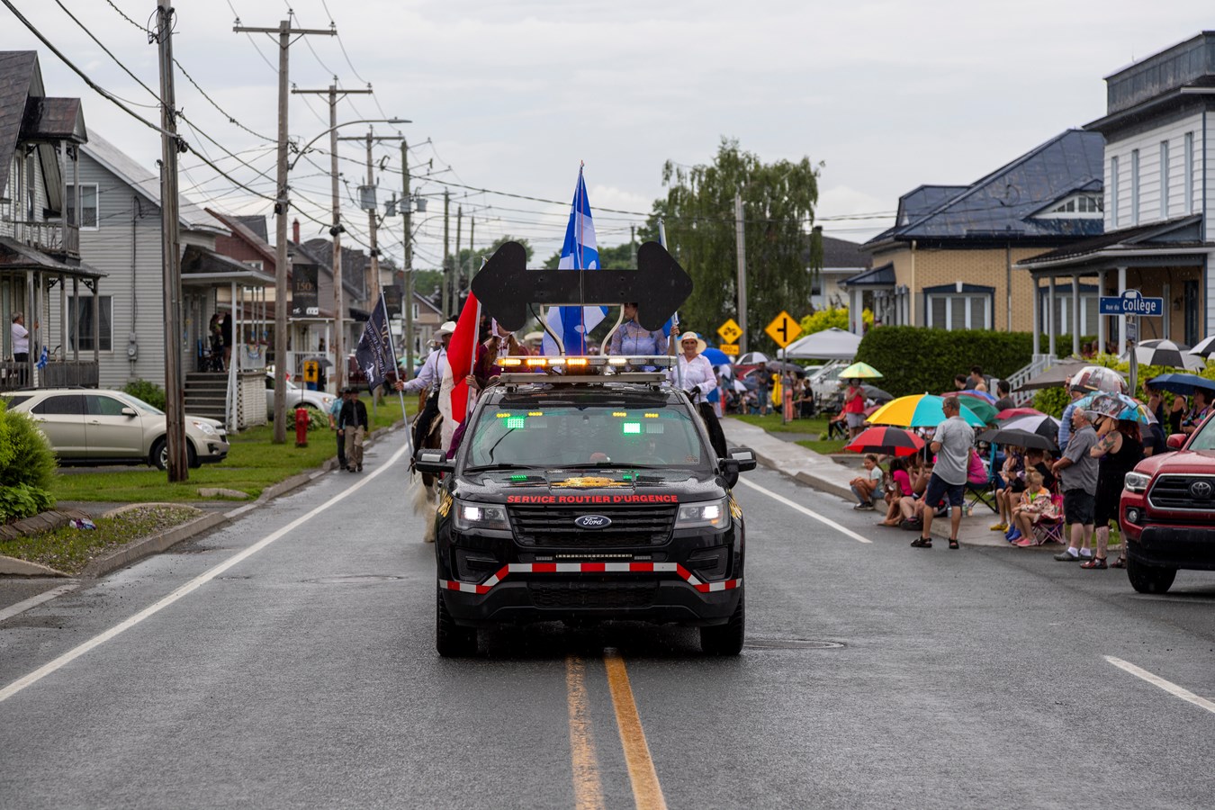 La parade de Saint-Honoré-de-Shenley en photos et en vidéo
