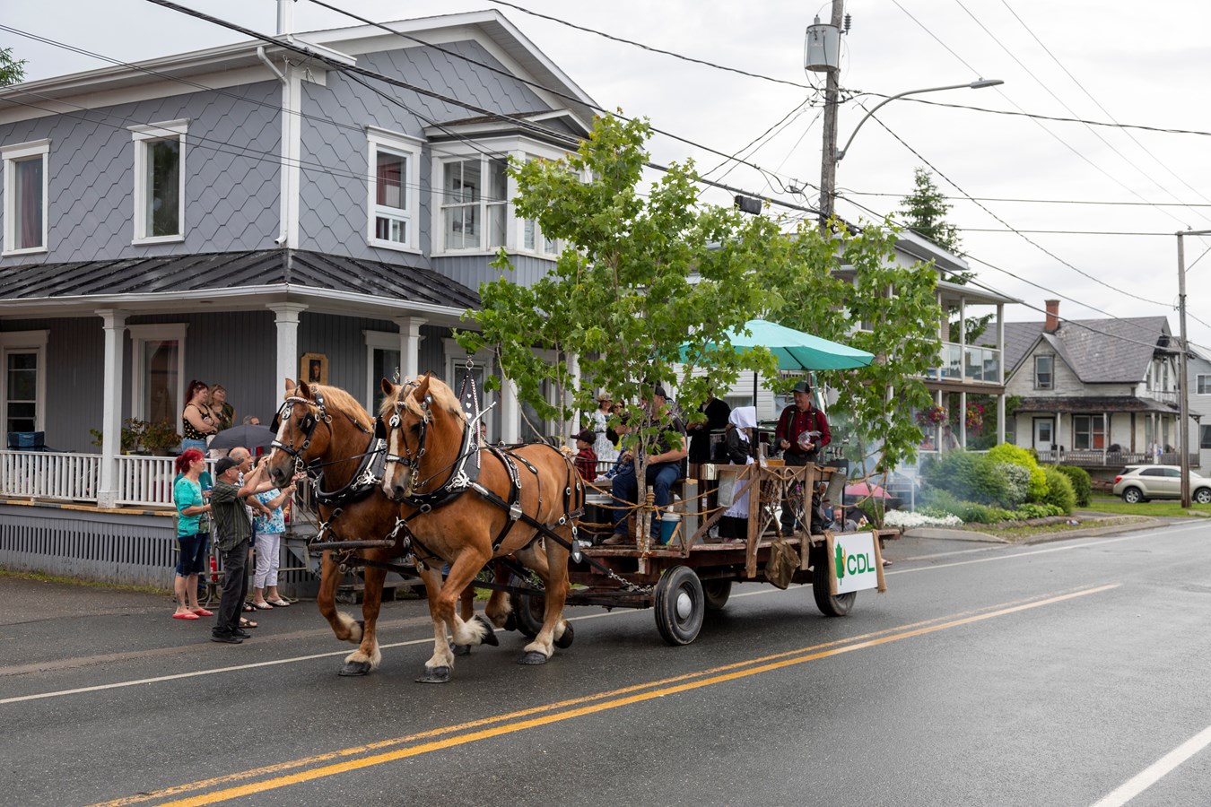 La parade de Saint-Honoré-de-Shenley en photos et en vidéo