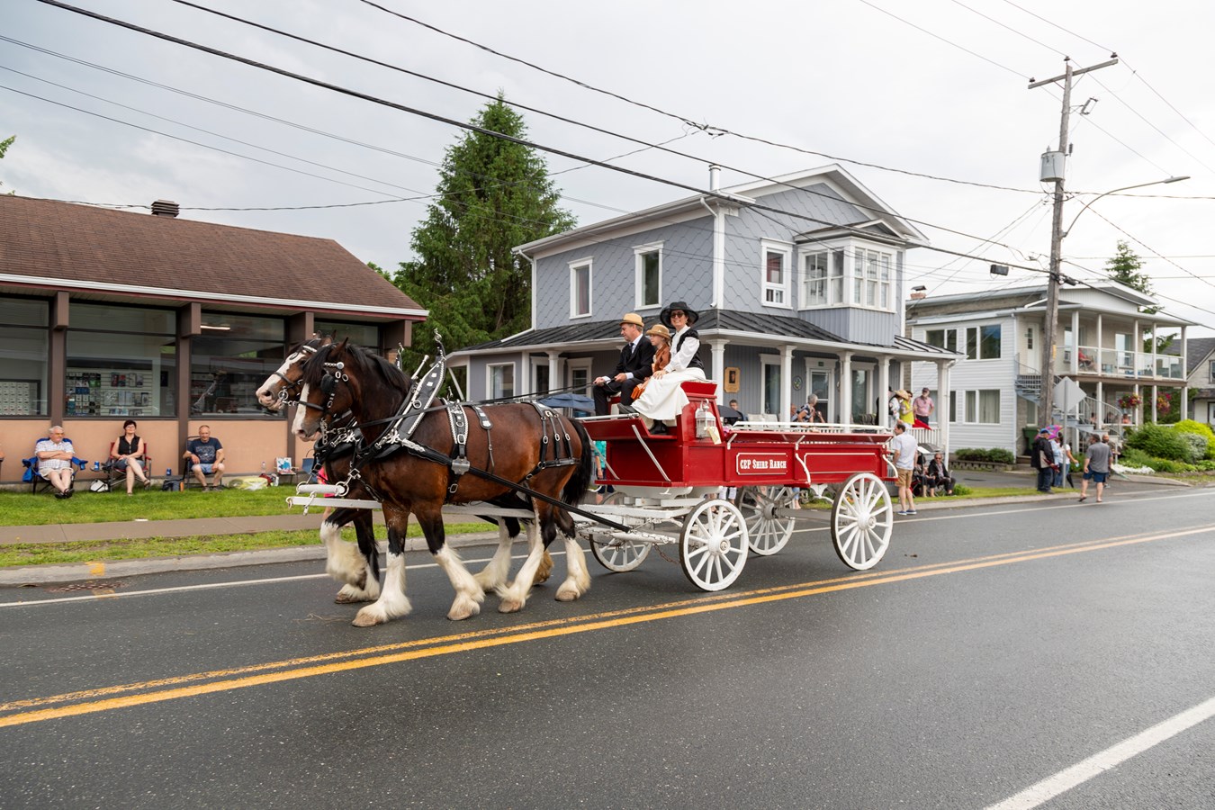 La parade de Saint-Honoré-de-Shenley en photos et en vidéo
