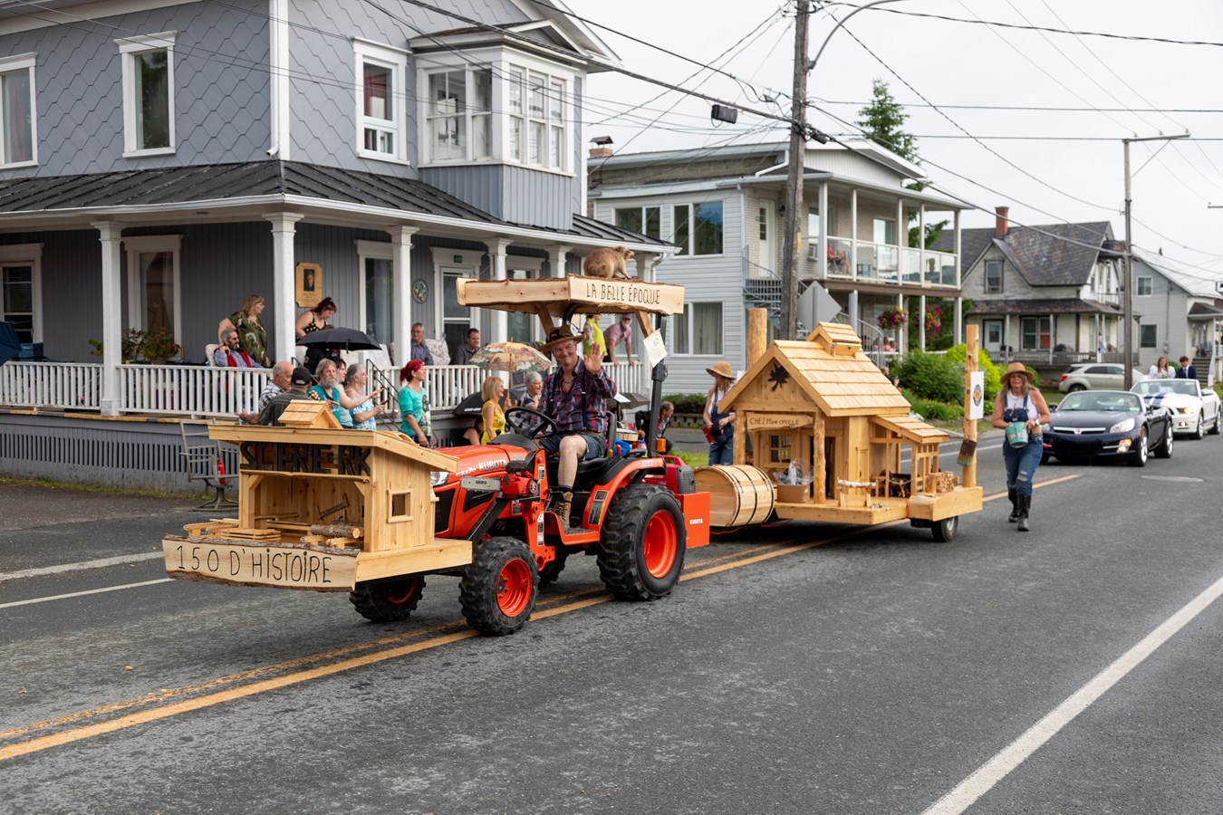 La parade de Saint-Honoré-de-Shenley en photos et en vidéo