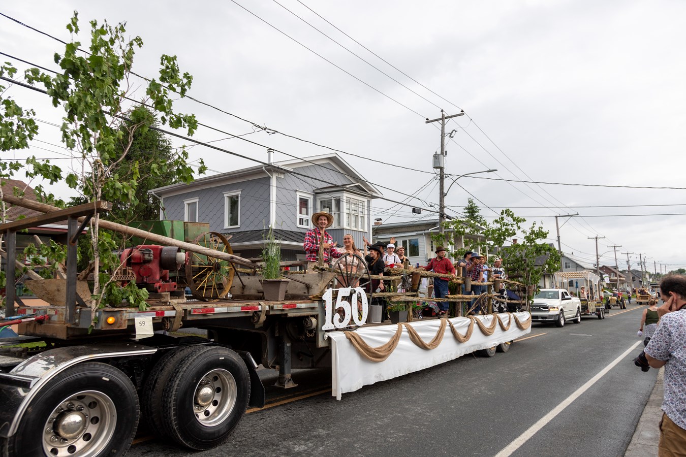 La parade de Saint-Honoré-de-Shenley en photos et en vidéo