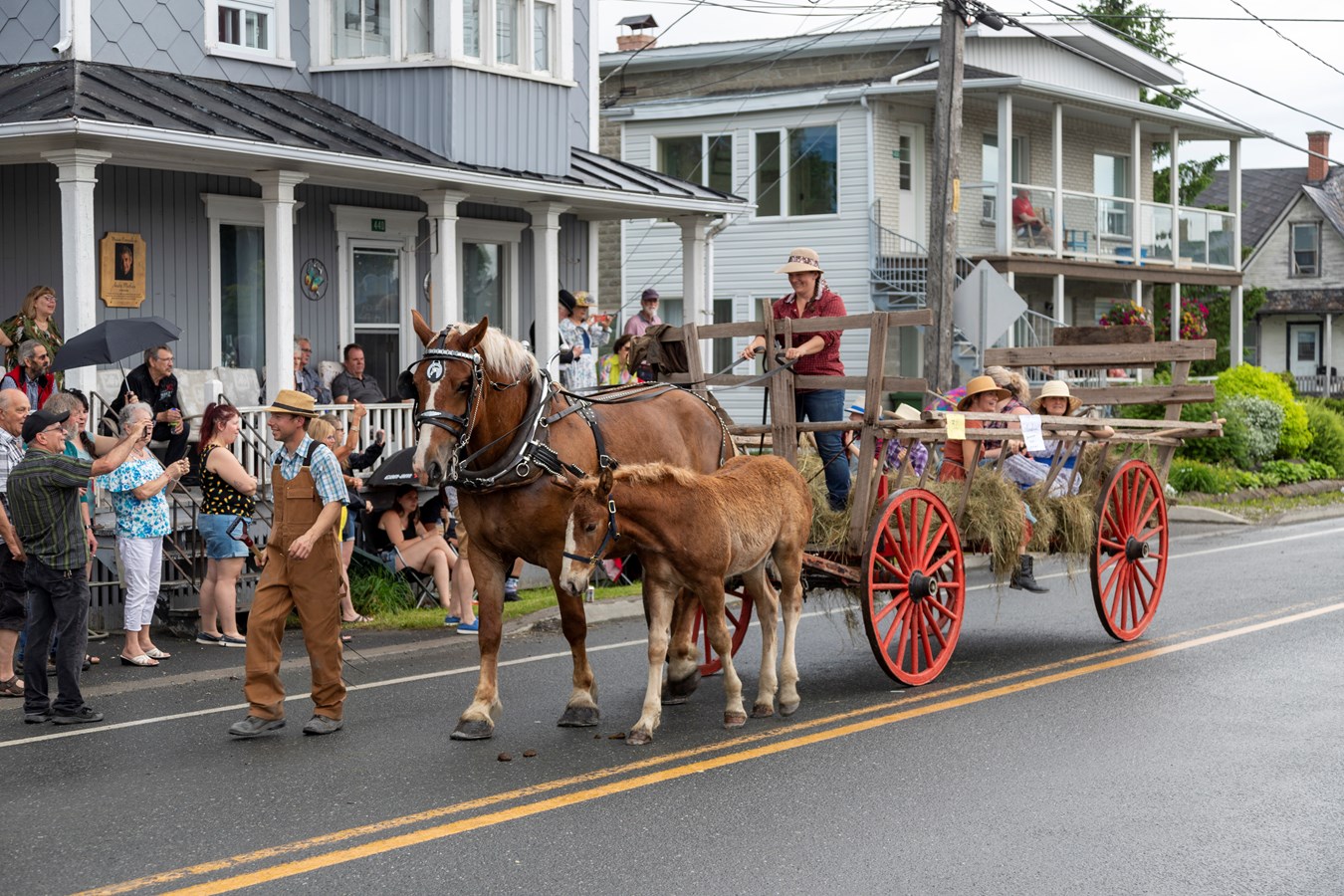 La parade de Saint-Honoré-de-Shenley en photos et en vidéo