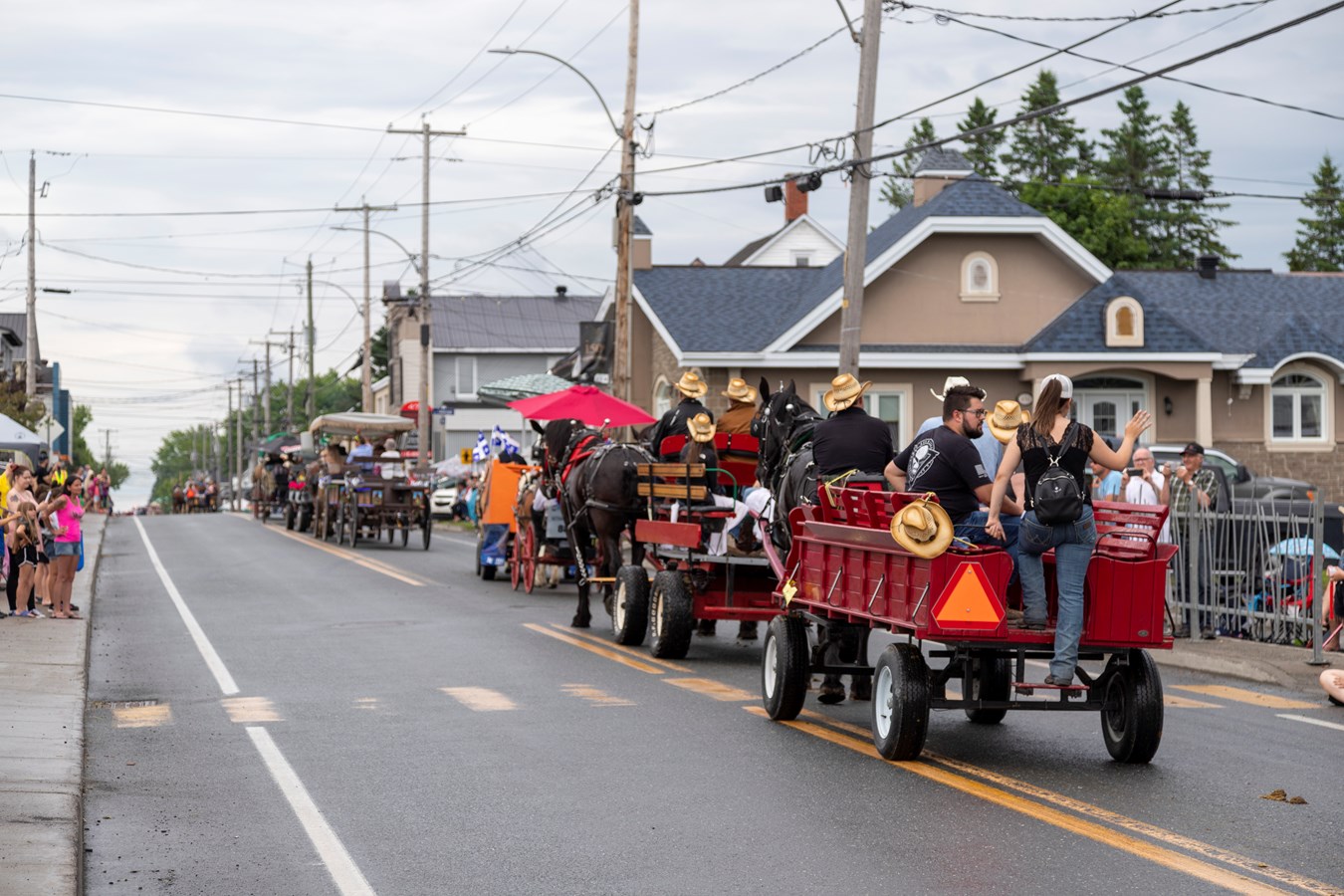 La parade de Saint-Honoré-de-Shenley en photos et en vidéo