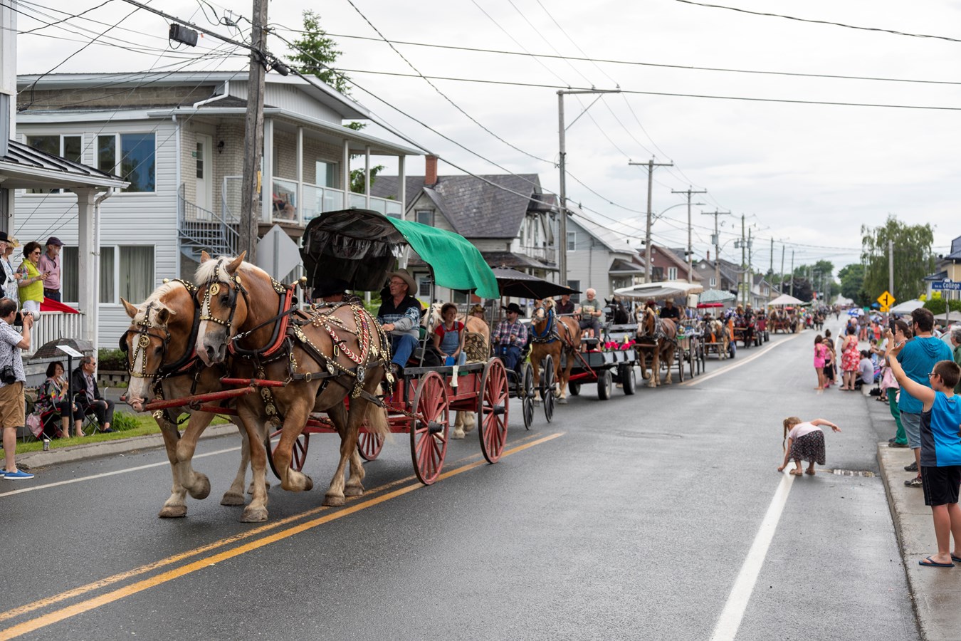 La parade de Saint-Honoré-de-Shenley en photos et en vidéo