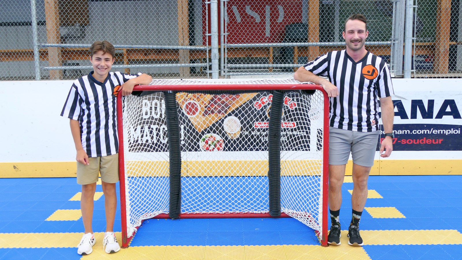 Zachary Nadeau et Bryan Groleau