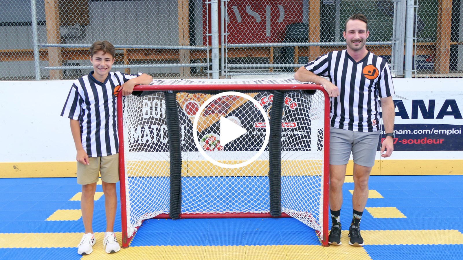 Zachary Nadeau et Bryan Groleau