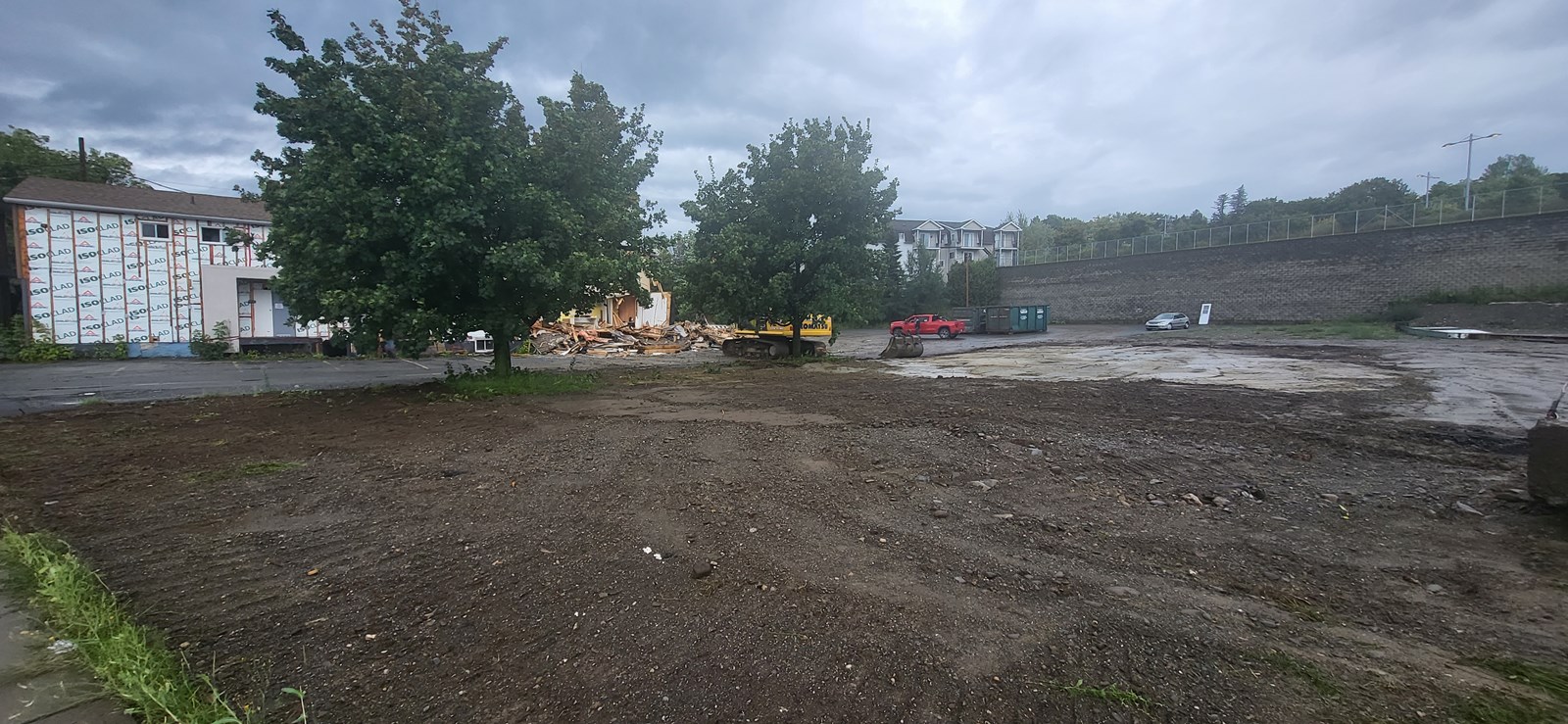Saint-Georges: un troisième bâtiment démoli sur la 1re avenue