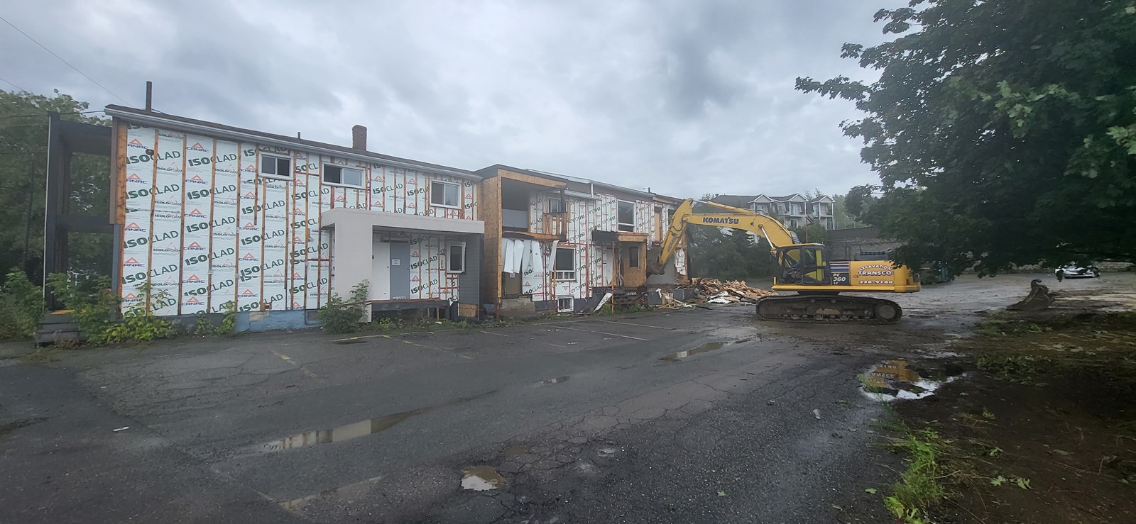 Saint-Georges: un troisième bâtiment démoli sur la 1re avenue