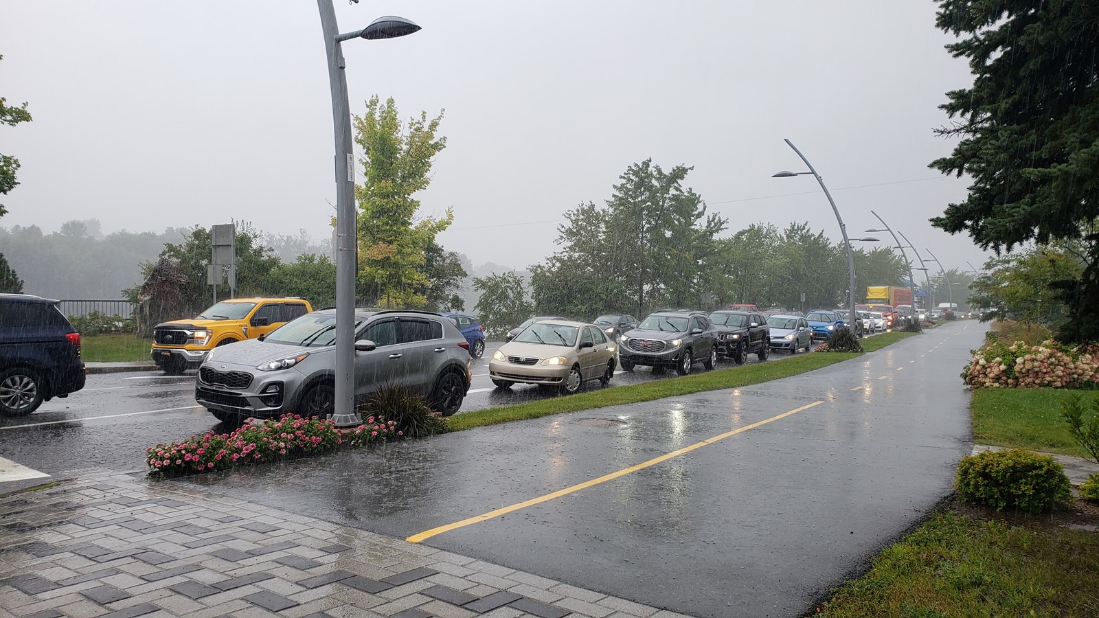 Saint-Georges: accident sur la Promenade Redmond