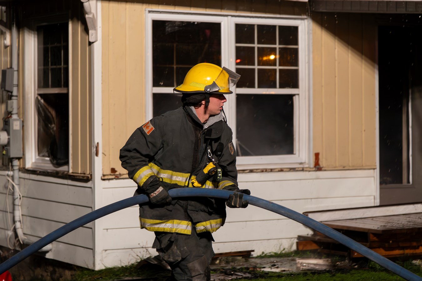 Important incendie à East-Broughton la nuit dernière