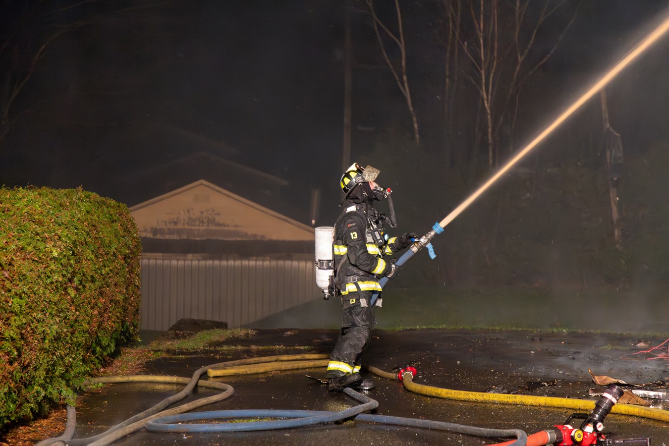 Important incendie à East-Broughton la nuit dernière