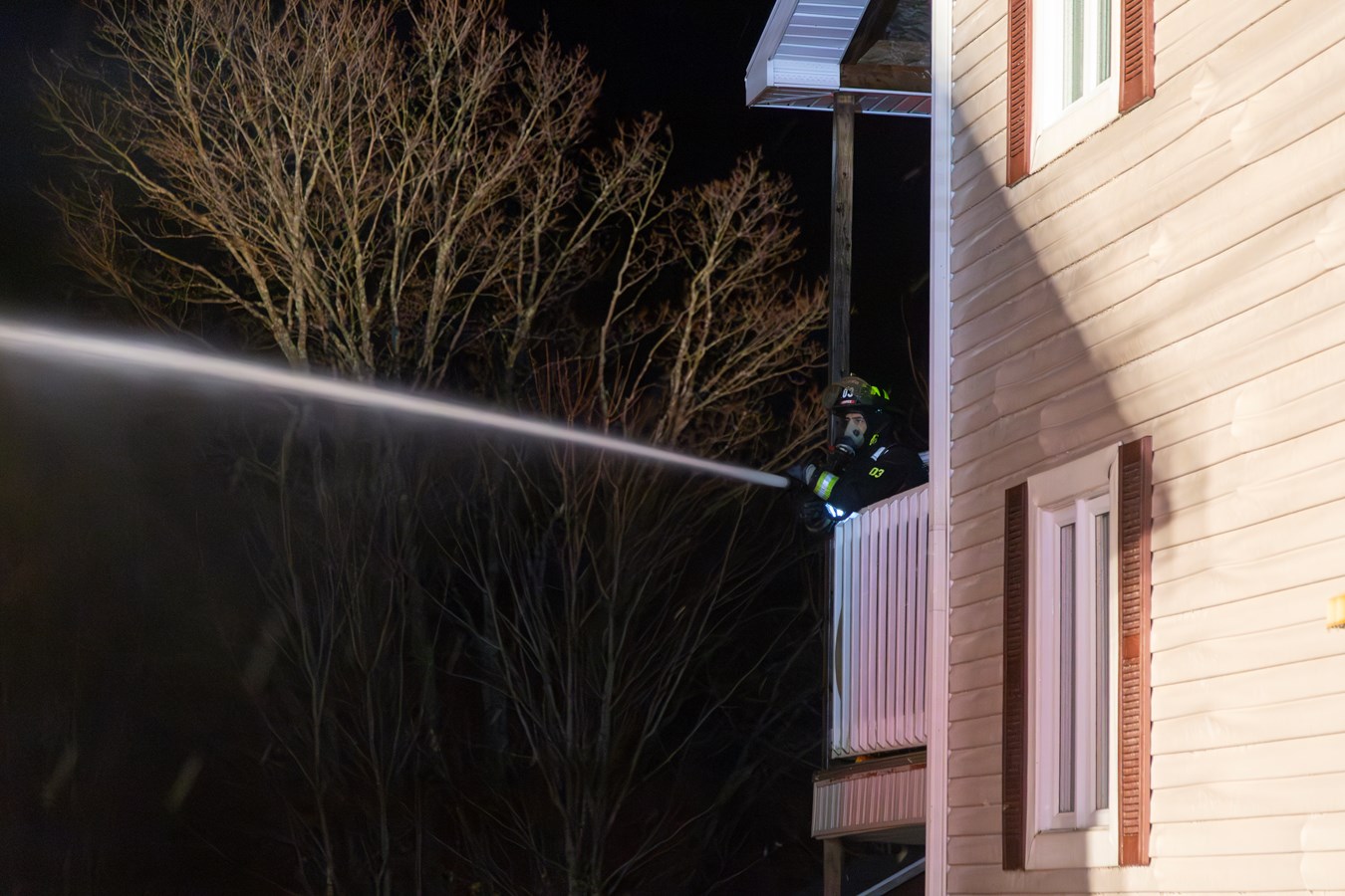 Important incendie à East-Broughton la nuit dernière