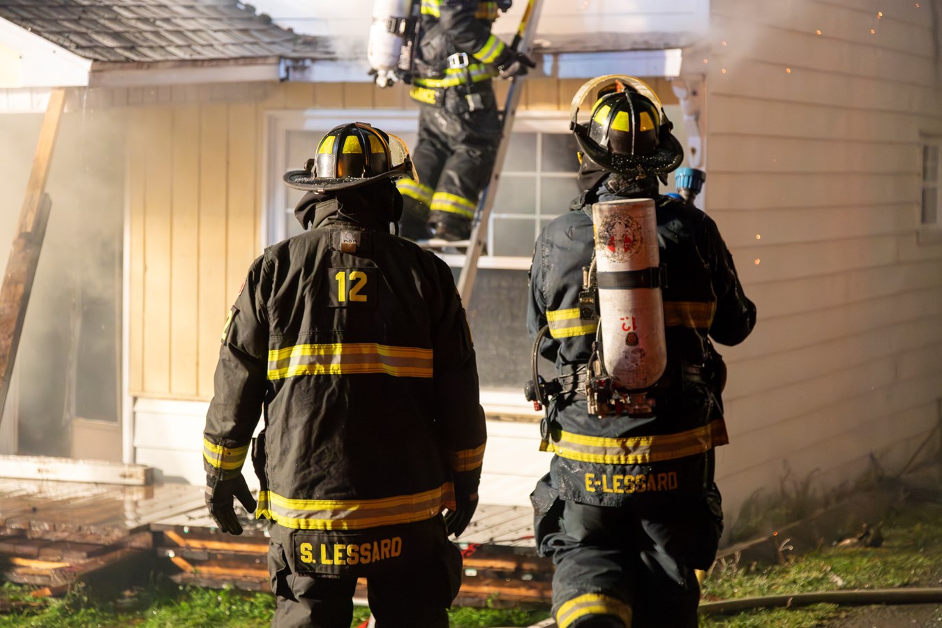 Important incendie à East-Broughton la nuit dernière