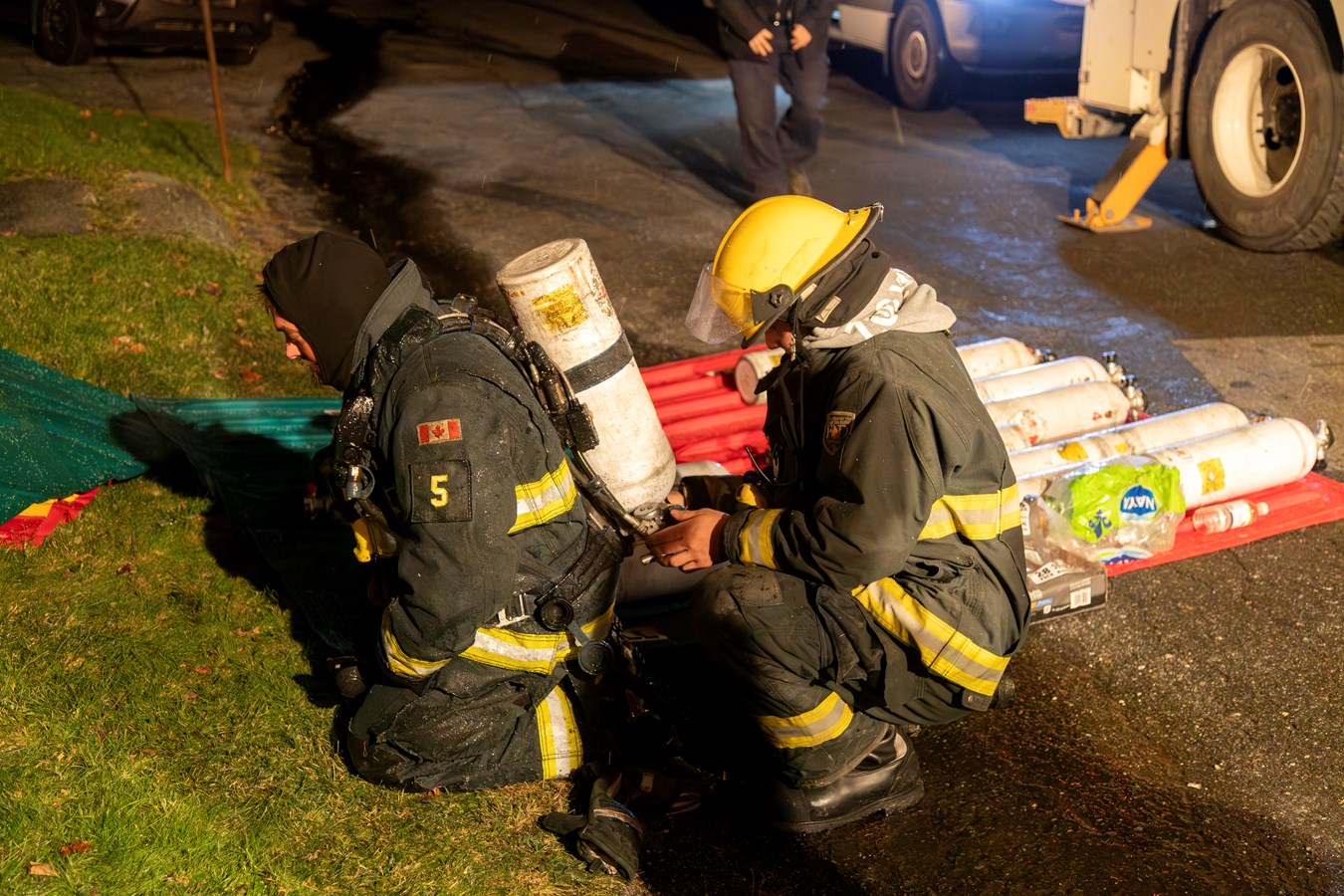 Important incendie à East-Broughton la nuit dernière