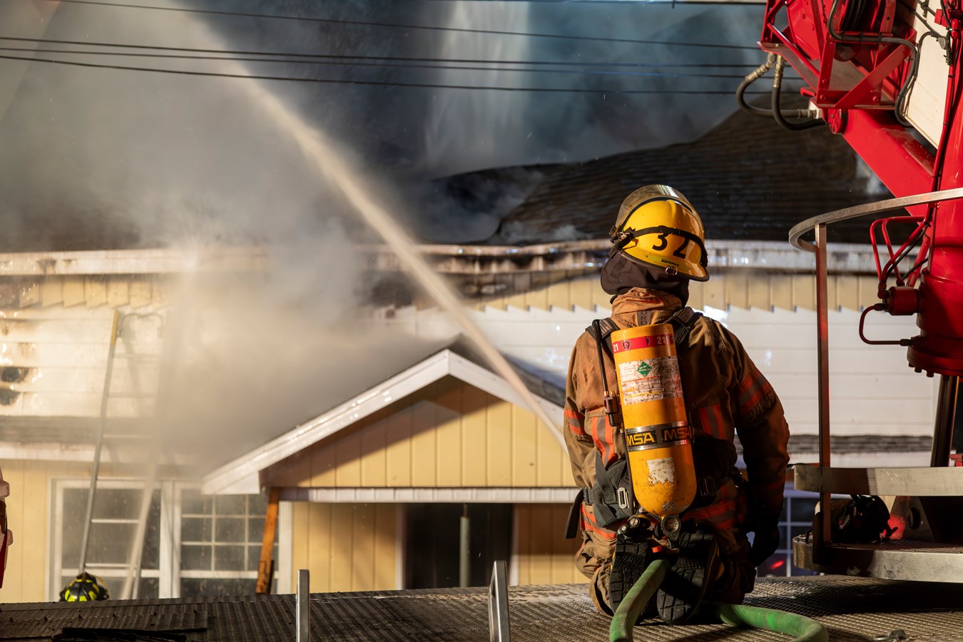 Important incendie à East-Broughton la nuit dernière