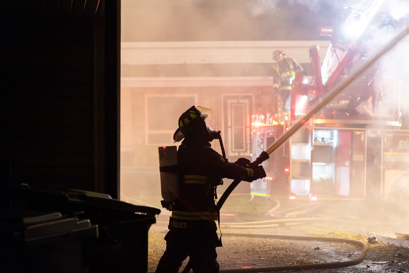 Important incendie à East-Broughton la nuit dernière