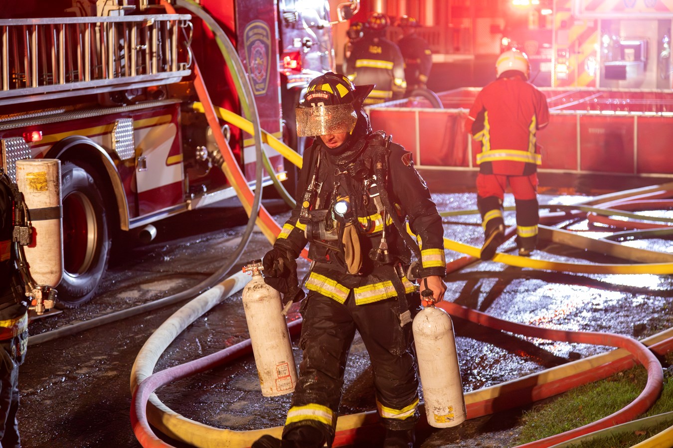 Important incendie à East-Broughton la nuit dernière