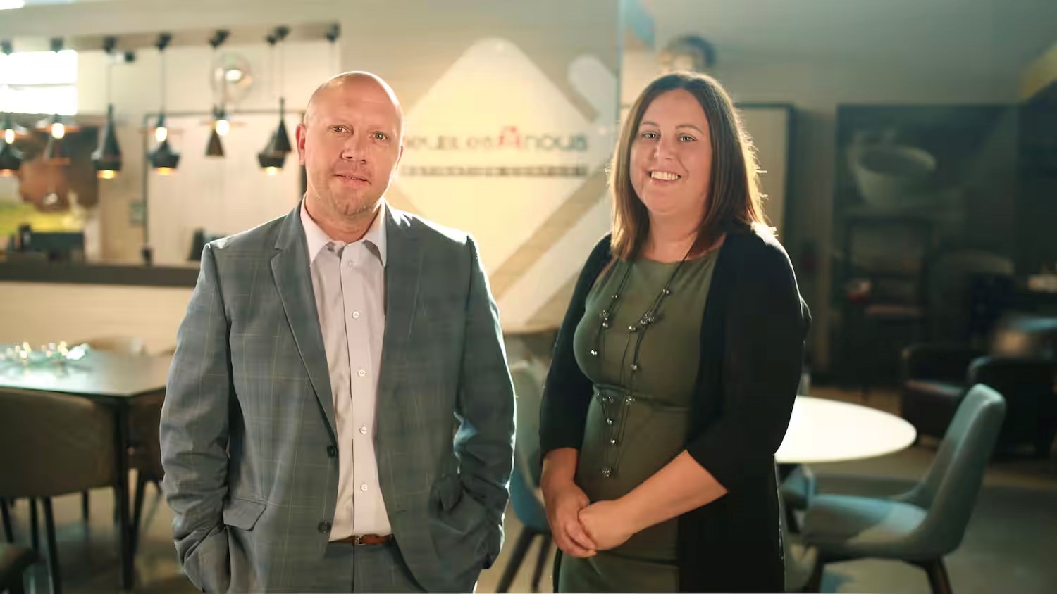 Michel Tardif et Karline Turcotte