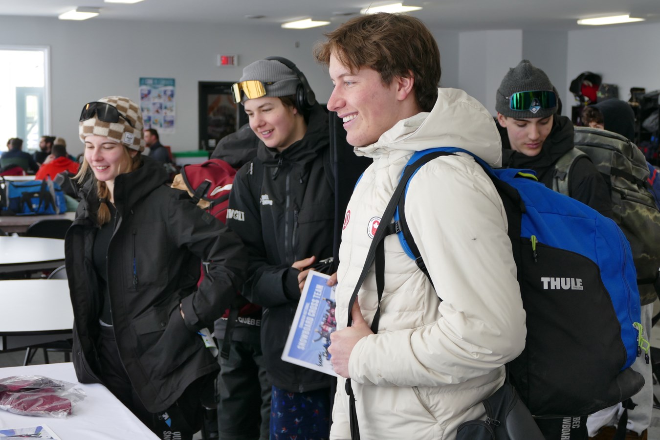 Olivier Gagné jeune espoir du snowcross