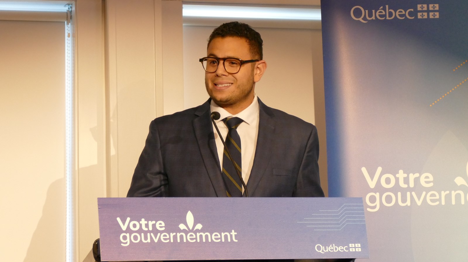 Samuel Poulin, député de Beauce-Sud