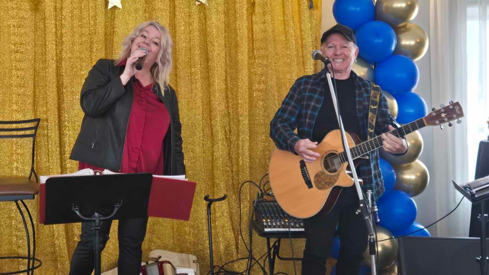 L’animation musicale était assurée par Denis Hamel et Maryse Guay.