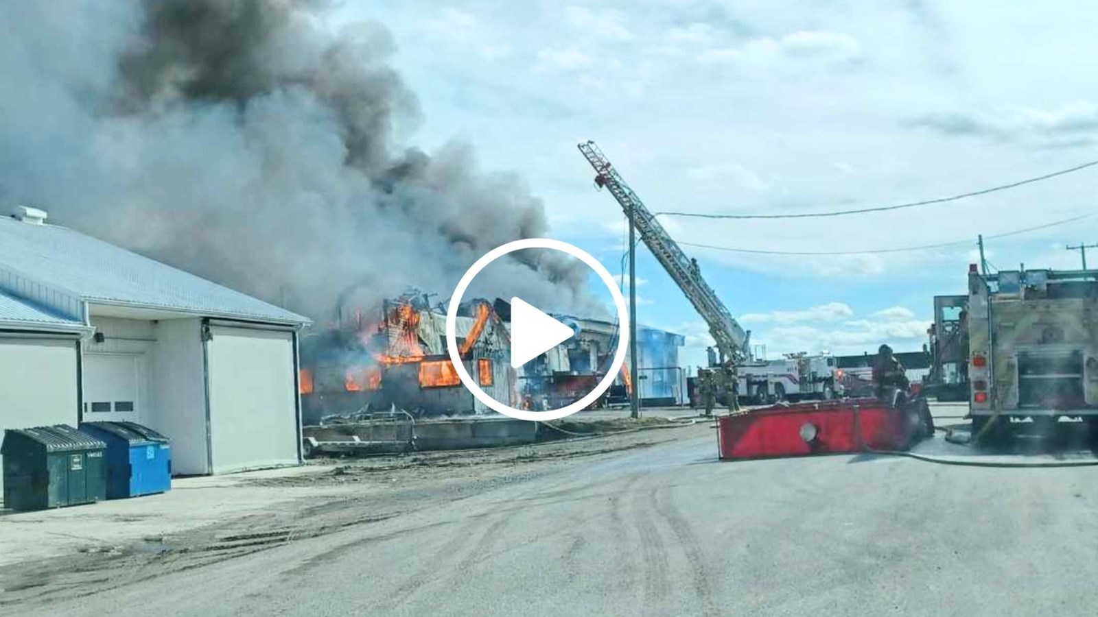 L'incendie à Saint-Isidore considéré comme suspect