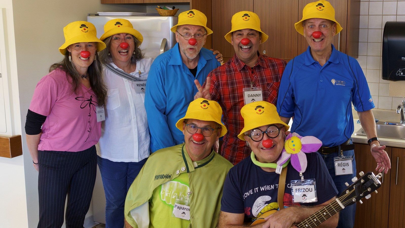 BECatou: des clowns pour apporter de la joie en résidences de personnes âgées