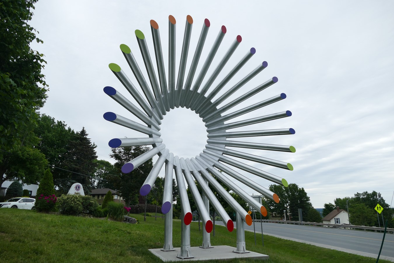 Beauce art: les sculpteurs achèvent leur travail