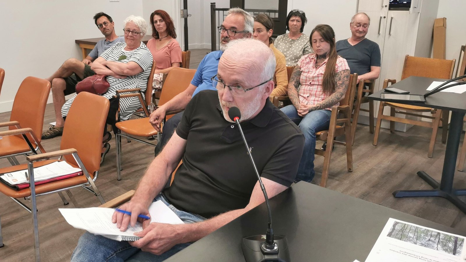 Le président de l’Association pour la protection des milieux humides de la Cumberland (APMHC) Jean Poulin.