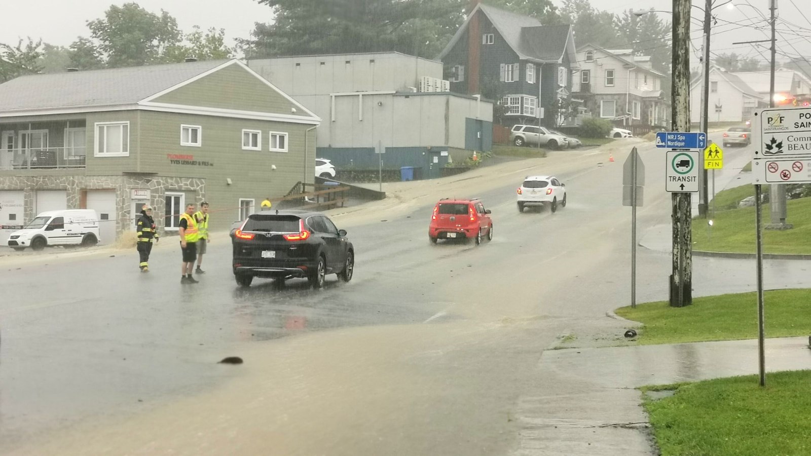 Pluies diluviennes: Beauceville en mode rétablissement