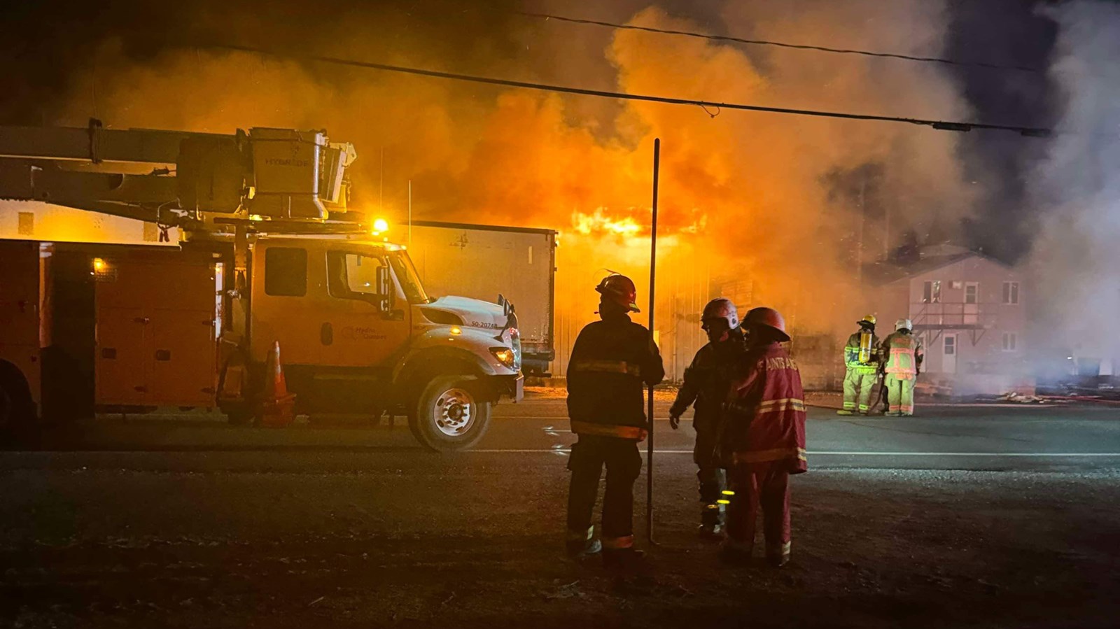 Un incendie majeur éclate à Saints-Anges