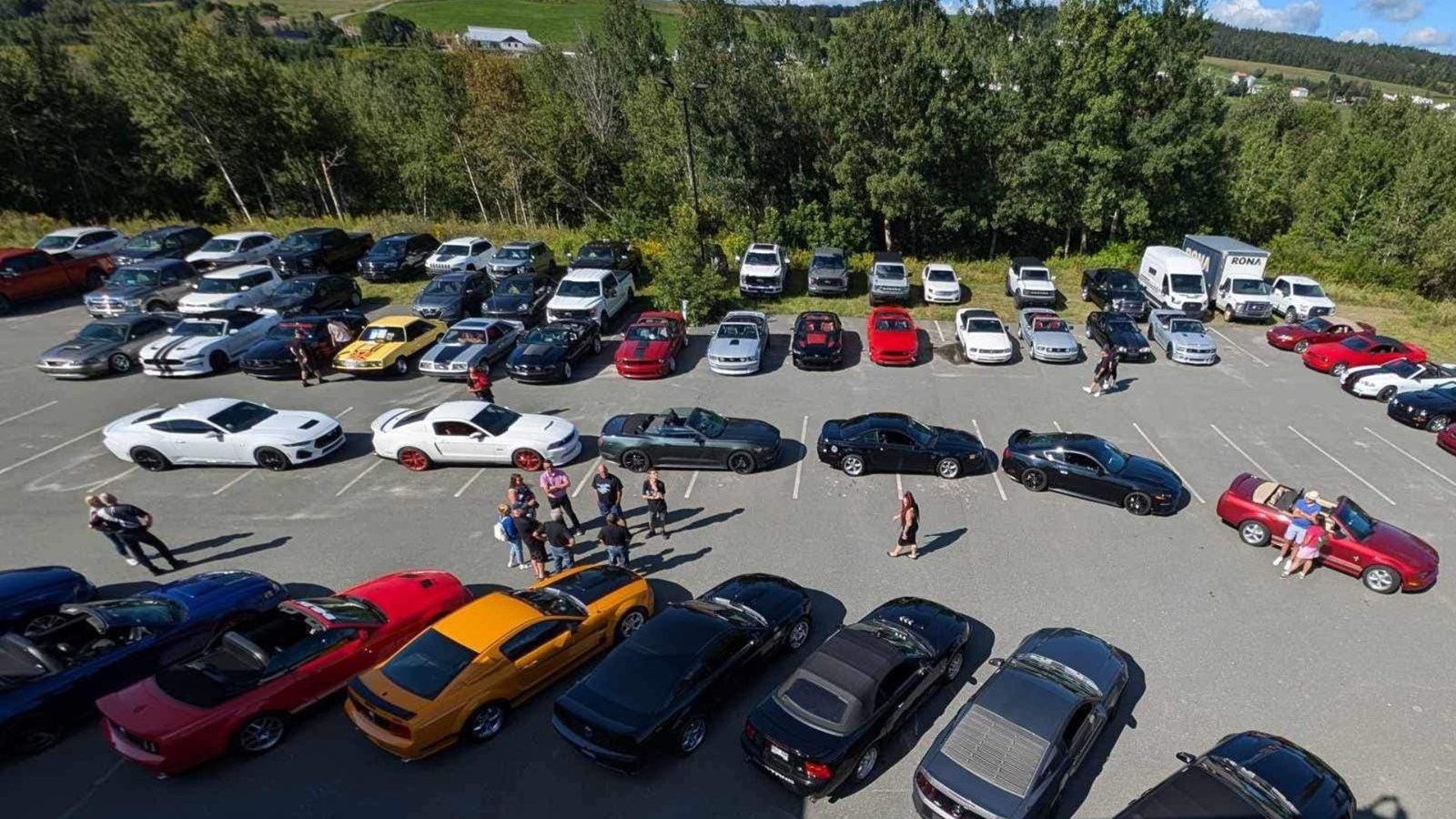 Une centaine de Mustang au 5e rendez-vous de Vallée-Jonction