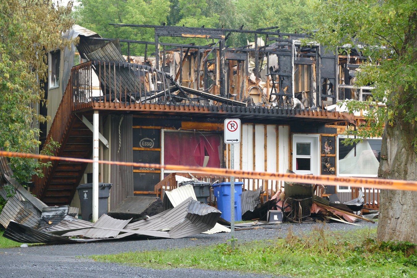 Incendie à Saint-Georges: la Sûreté du Québec enquête