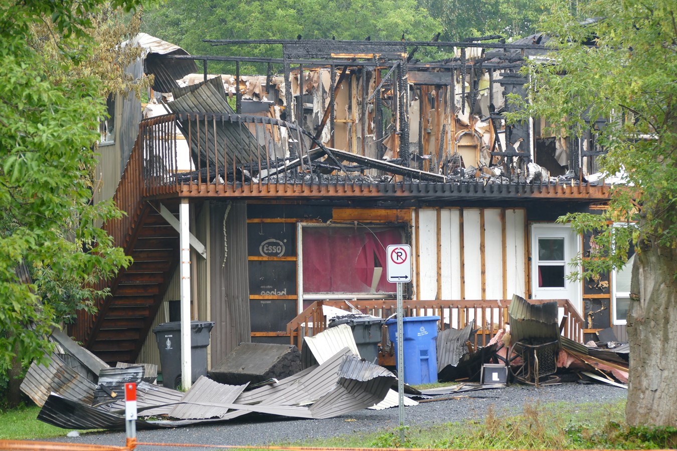 Incendie à Saint-Georges: la Sûreté du Québec enquête