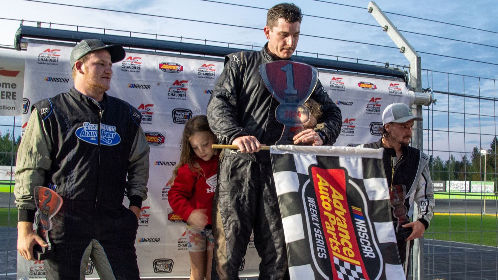 Podium Nascar Truck