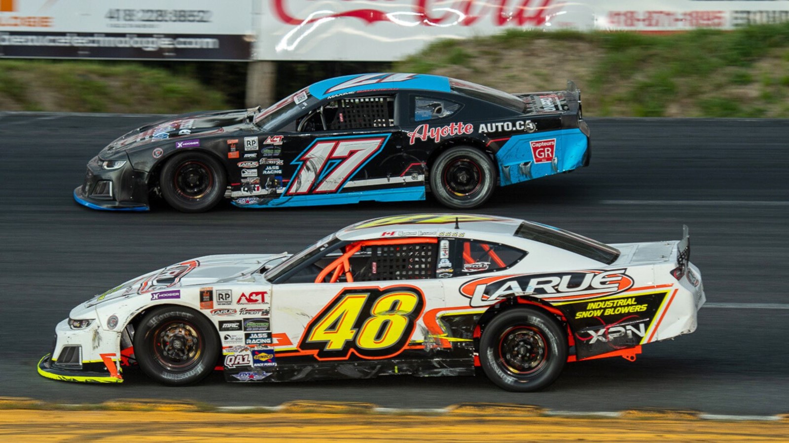 Raphaël Lessard (48) tentera aujourd'hui de décrocher, sur la piste de l'Autodrome Montmagny, le championnat de la saison 2024 de la Série ACT LMS Québec.