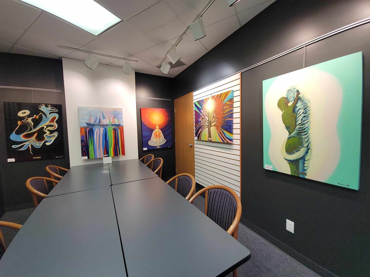 Exposition du peintre Gérald Gosselin à Beauceville