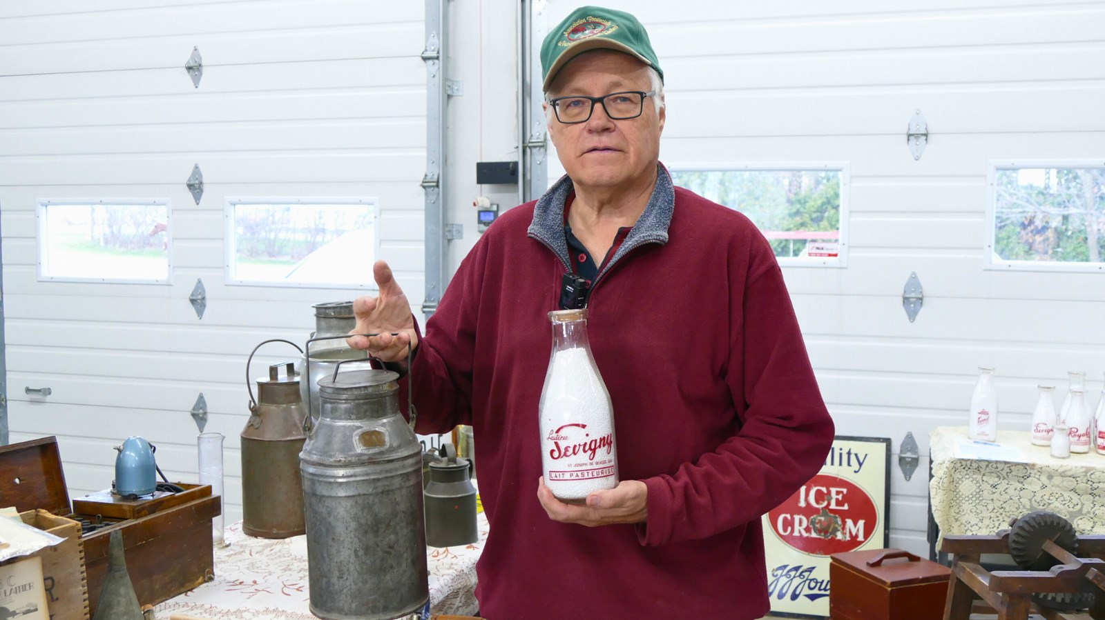 Robert Paré retrace l'histoire de l'industrie laitière au Québec