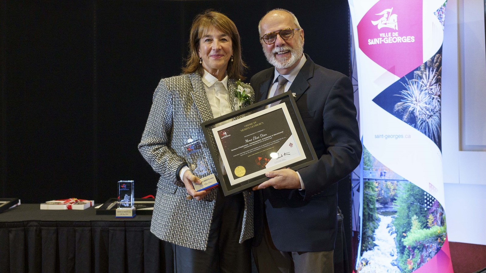 Élise Dion et Claude Morin 