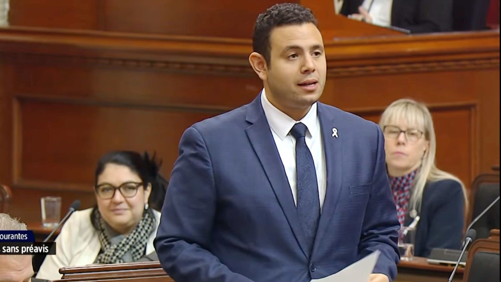 Le député de Beauce-Sud, Samuel Poulin.