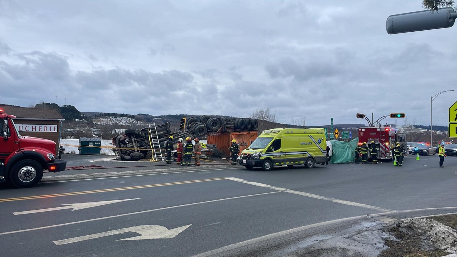 Une femme gravement blessée dans un accident à Vallée-Jonction