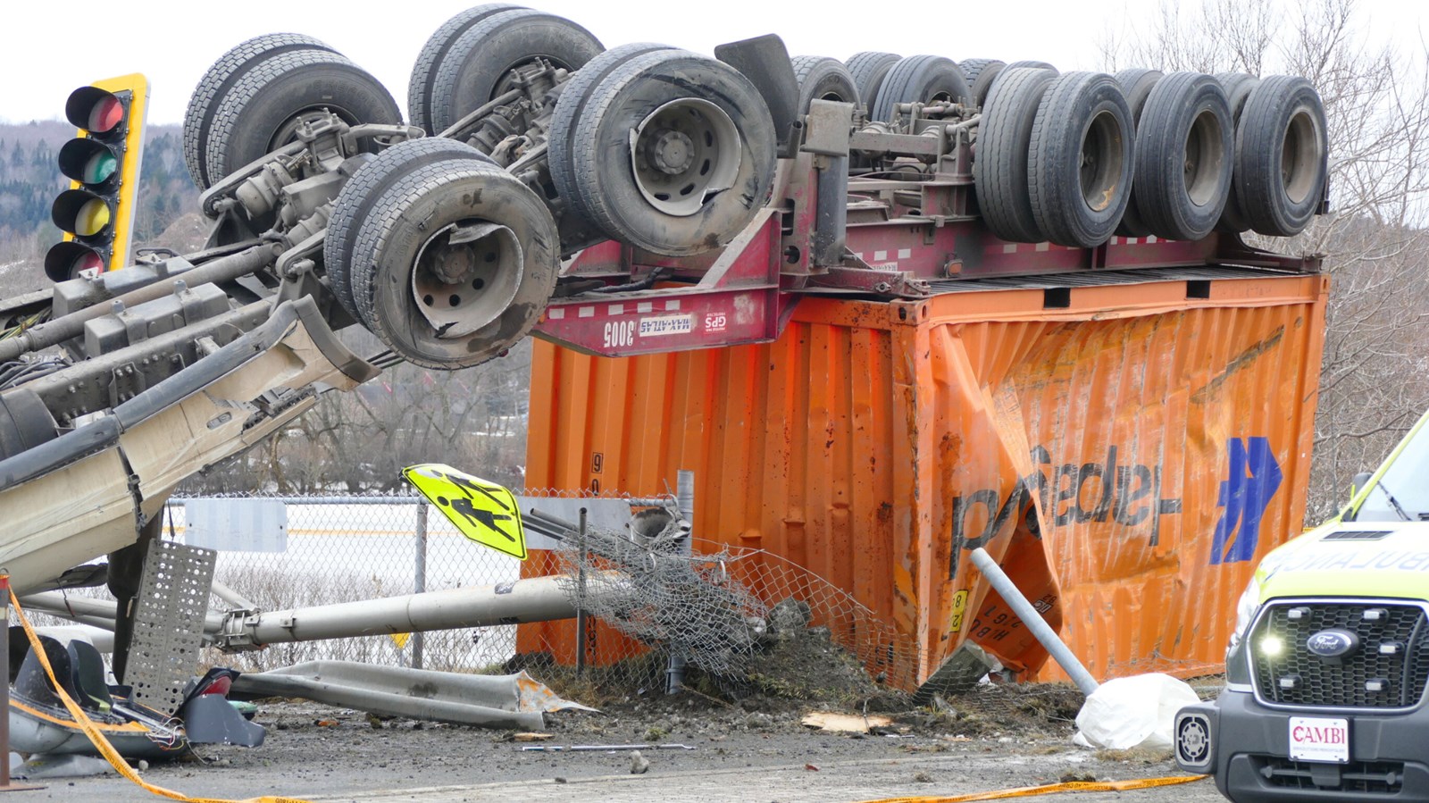Une femme gravement blessée dans un accident à Vallée-Jonction